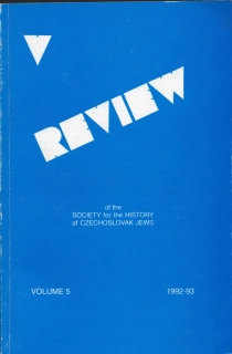 Review of The Society For The History of Czechoslovak Jews