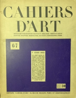Cahiers d'art č. 6-7 r. 7 1932