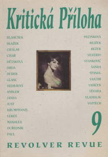 Kritická příloha Revolver Revue
