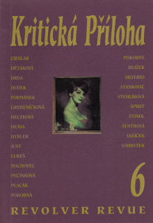 Kritická příloha Revolver Revue
