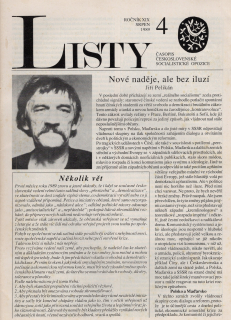 Listy, časopis československé socialistické opozice