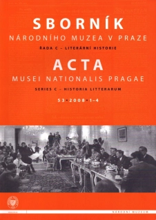 Sborník Národního muzea v Praze 53/2008