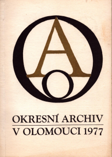 Okresní archiv v Olomouci 1977