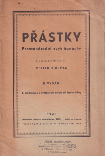 Vídrman, Osvald - Přástky