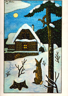 Josef Lada: Radostné Vánoce a šťastný Nový rok