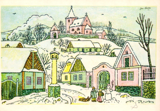 Josef Lada: Radostné Vánoce a šťastný Nový rok