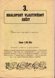 3. Kralupský vlastivědný sešit