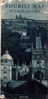 Tourist Map of Czechoslovakia