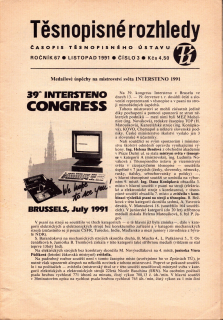 Těsnopisné rozhledy