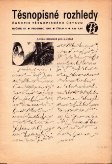 Těsnopisné rozhledy