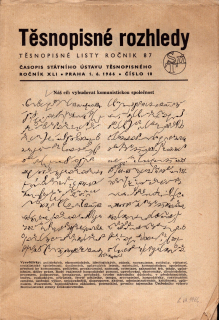 Těsnopisné rozhledy