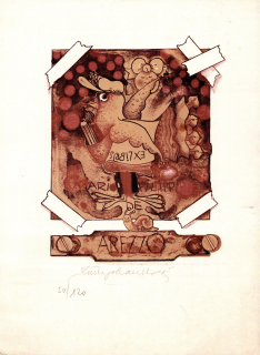 Krumphanzlová, Věra - Ex libris Mario Filippi de Arezzo