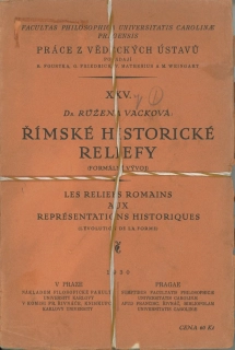Vacková, Růžena - Římské historické reliefy
