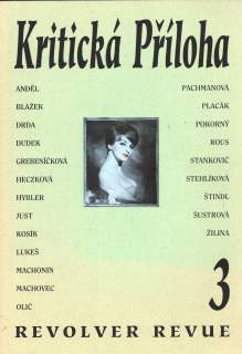 Kritická příloha Revolver Revue