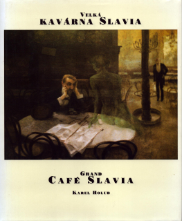 Holub, Karel - Velká kavárna Slavia (podpis)