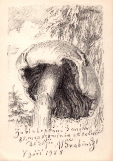  Švabinský, Max - Za blahopřání k mým 85. narozeninám srdečně děkuji