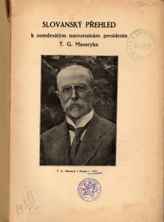 Slovanský přehled 1930