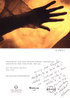 Filomena Borecká: Amplitudy / Amplitudes (podpis)