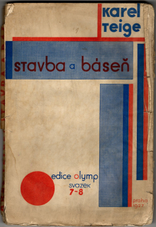 Teige, Karel - Stavba a báseň (poškozeno)