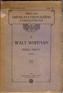 Whitman, Walt - Stébla trávy