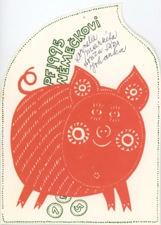 Němečková, Kornelie - PF 1995 Němečkovi