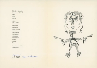 Ludvík Kundera - p. f. 1991 (podpis)