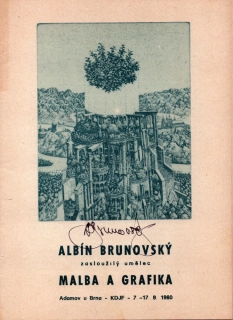 Albín Brunovský: Malba a grafika (podpis)