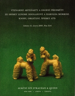 Významné artefakty a osobní předměty ze sbírky Lenore Doolanové a Hartolda Morrise
