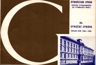 94. Výroční zpráva Gymnázia Opava