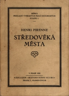 Pirenne, Henri - Středověká města