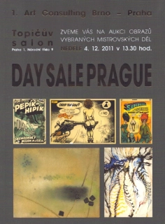 Aukce obrazů vybraných mistrovských děl (Day Sale Prague IV.)