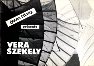 Sans titre présente Vera Székely