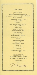 Vážení přátelé, přijměte od nás novoroční přání všeho dobrého… (podpis)