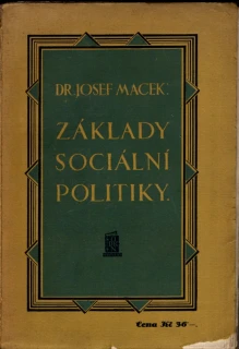 Macek, Josef - Základy sociální politiky