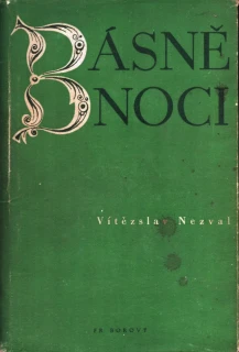 Nezval, Vítězslav - Básně noci (podpis)