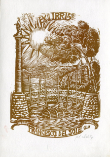 Uboldi, Gian Luigi - Exlibris Francesco del Sole